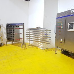 Tetra Pak Juice Pasteuriser Plant with Tetra Pak CW8-SR Plate Heat Exchanger